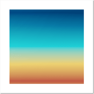 Beautiful Canyon Sky Gradient Posters and Art
